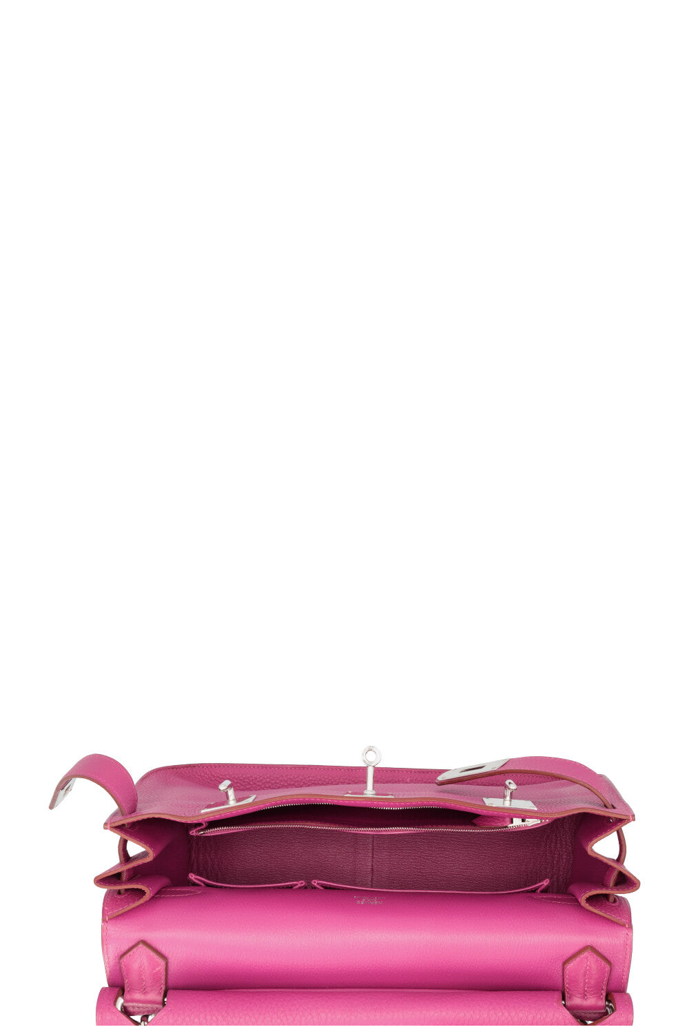 HERMÈS Jypsière 34 Clemence Fuchsia