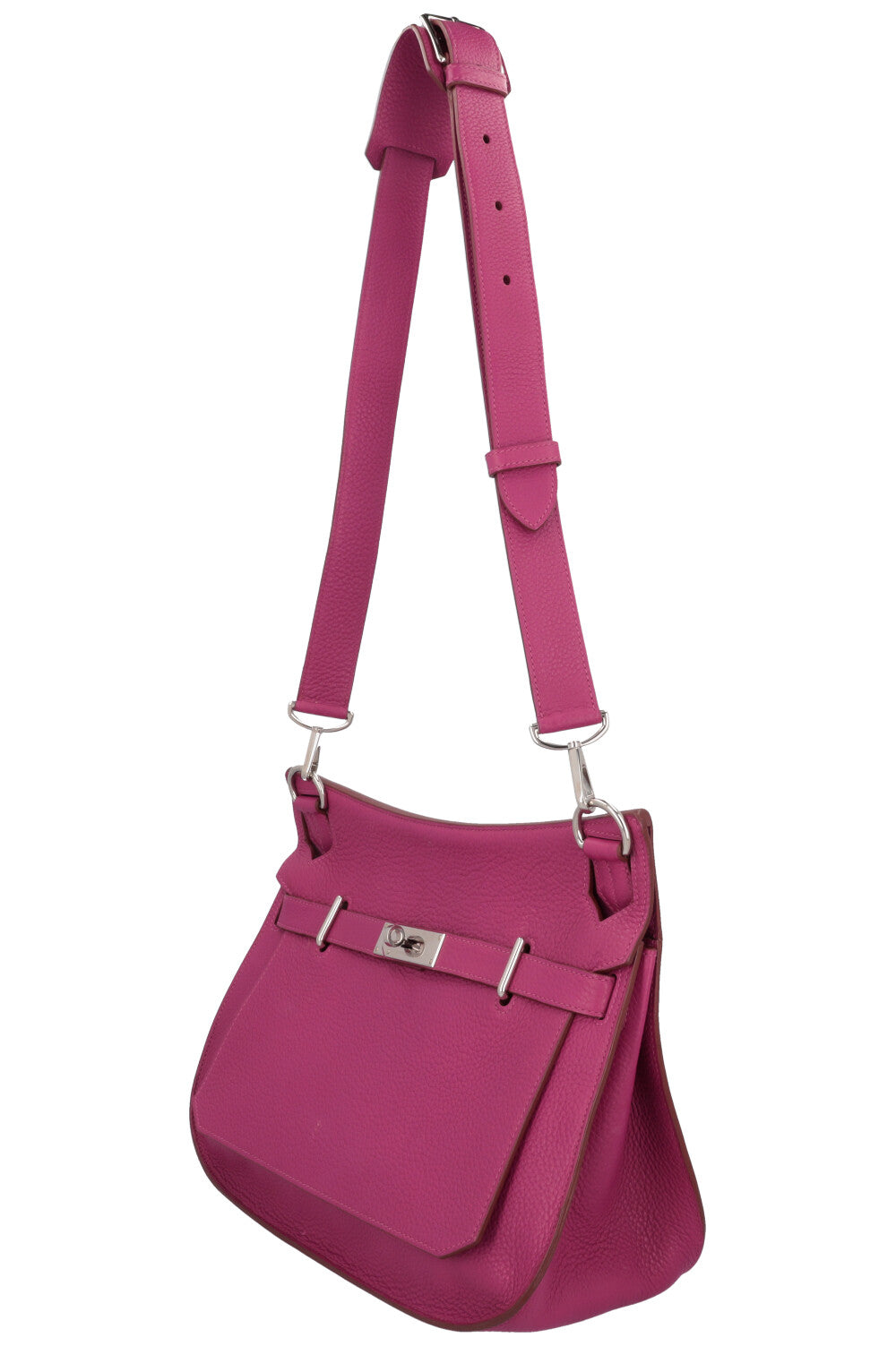 HERMÈS Jypsière 34 Clemence Fuchsia