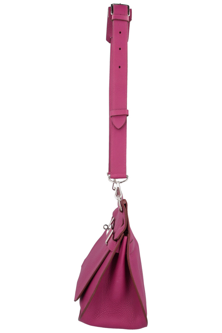 HERMÈS Jypsière 34 Clemence Fuchsia