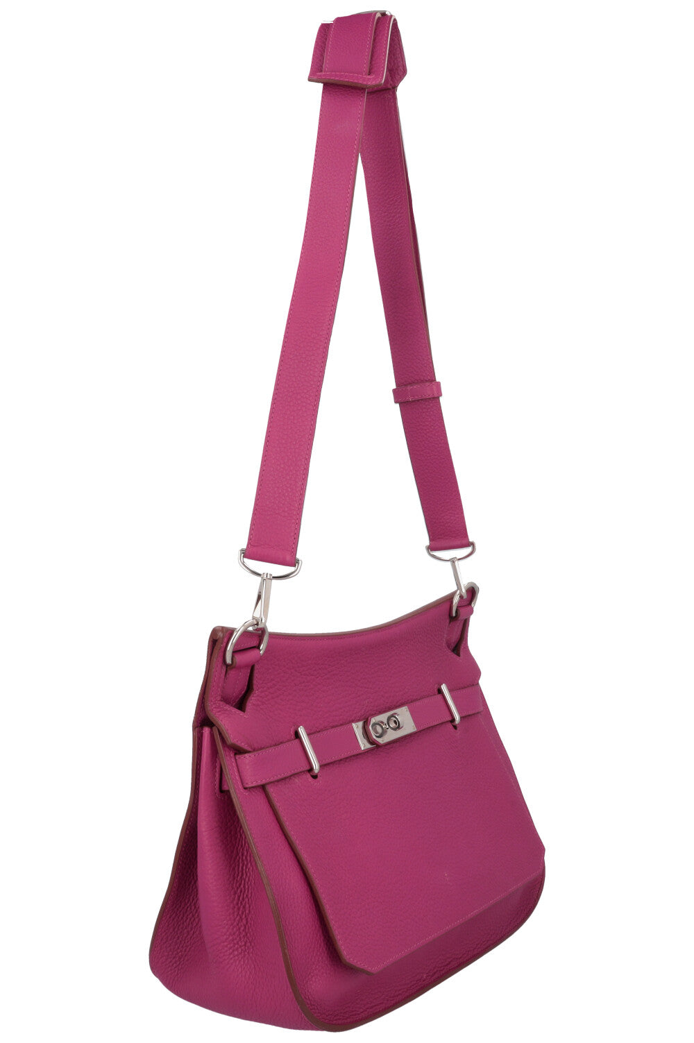 HERMÈS Jypsière 34 Clemence Fuchsia