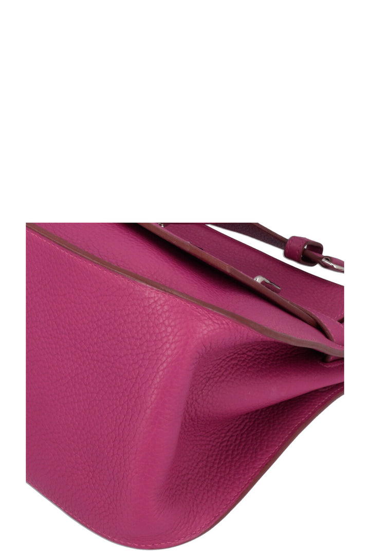 HERMÈS Jypsière 34 Clemence Fuchsia