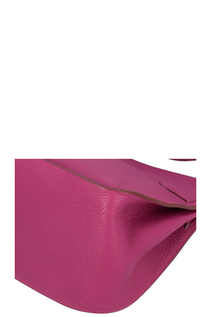 HERMÈS Jypsière 34 Clemence Fuchsia