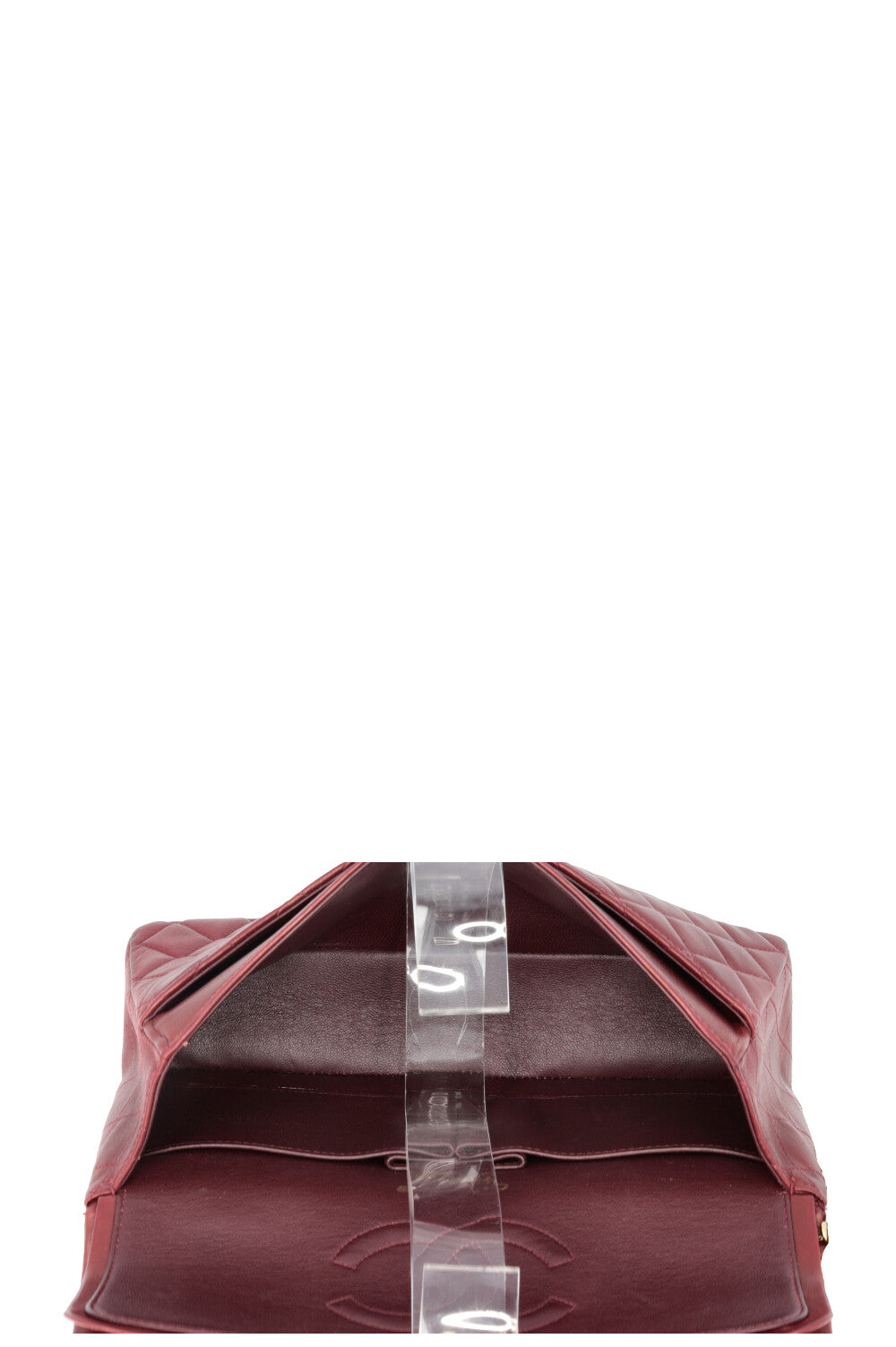 CHANEL Classic Medium Double Flap Burgundy