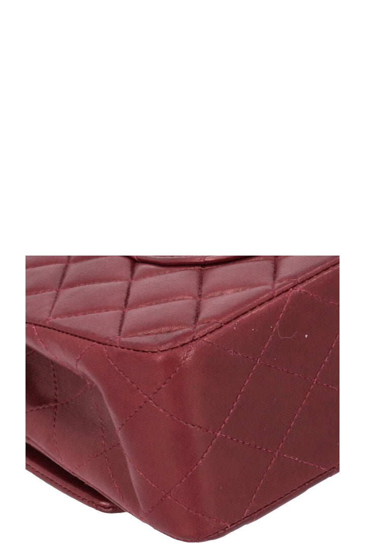 CHANEL Classic Medium Double Flap Burgundy