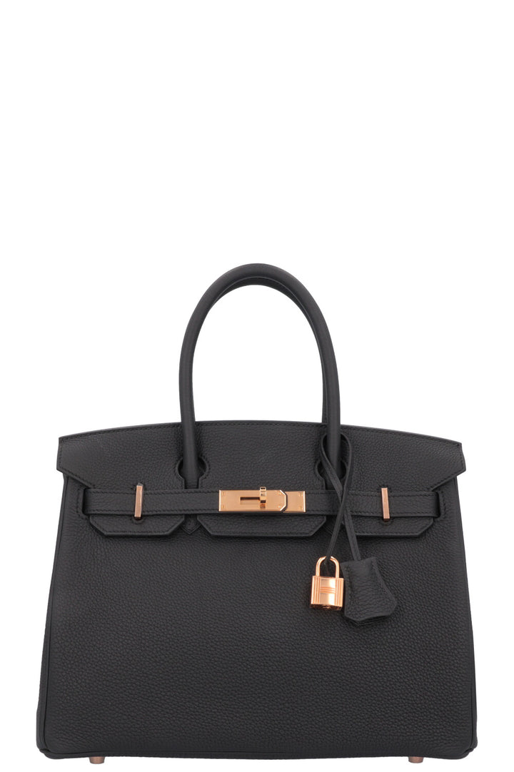 HERMÈS Birkin 30 Togo Noir