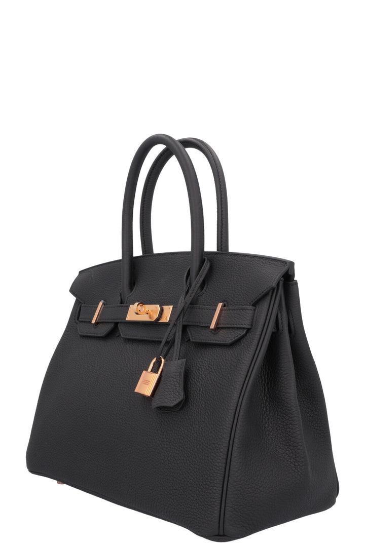 HERMÈS Birkin 30 Togo Noir