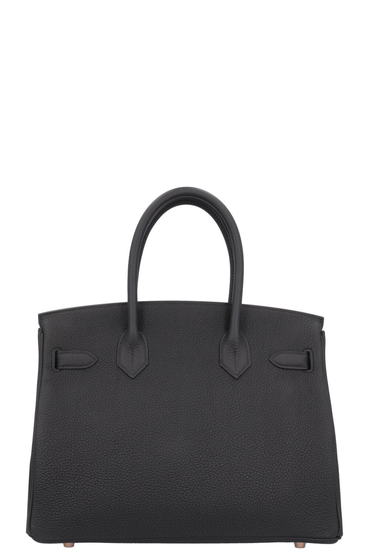 HERMÈS Birkin 30 Togo Noir