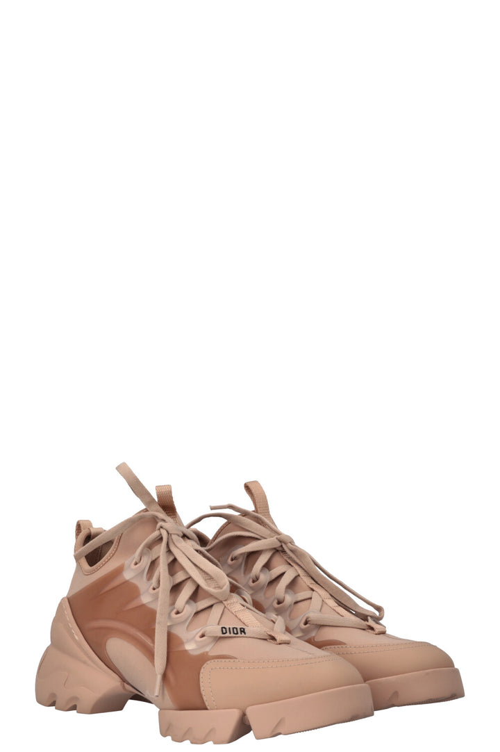 CHRISTIAN DIOR D-Connect Sneakers Nude