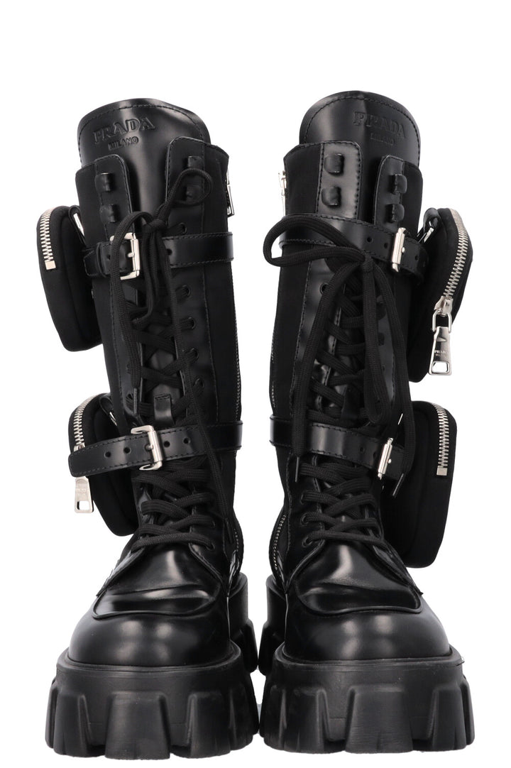 PRADA Monolith Boots Black