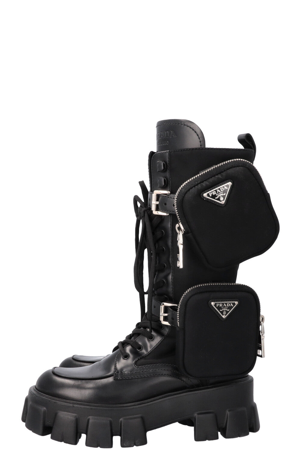 PRADA Monolith Boots Black