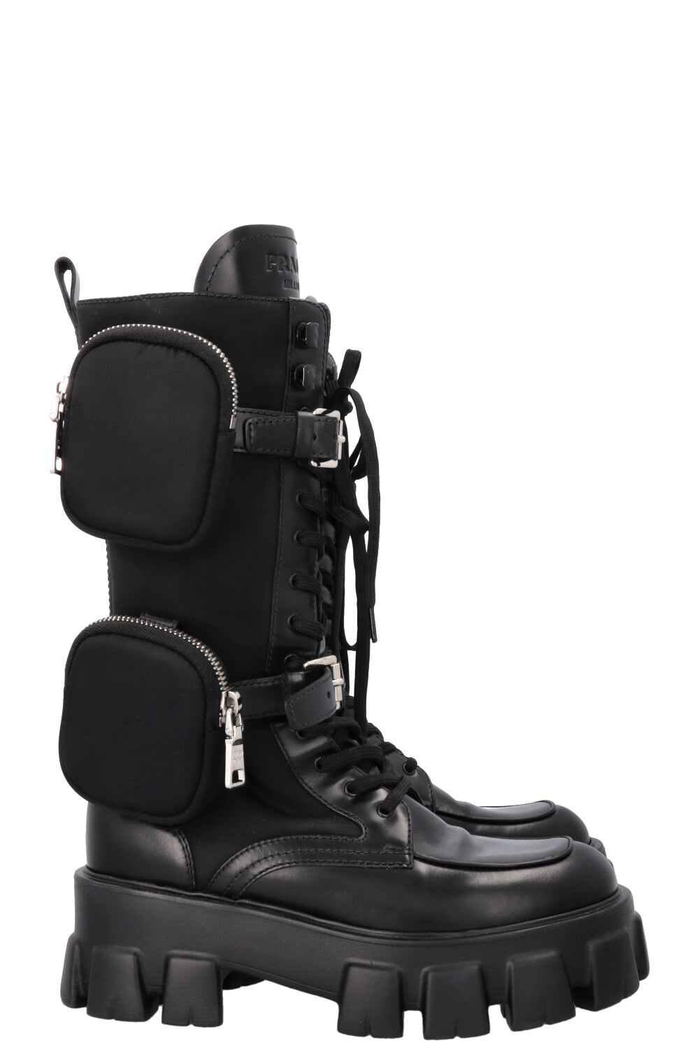 PRADA Monolith Boots Black