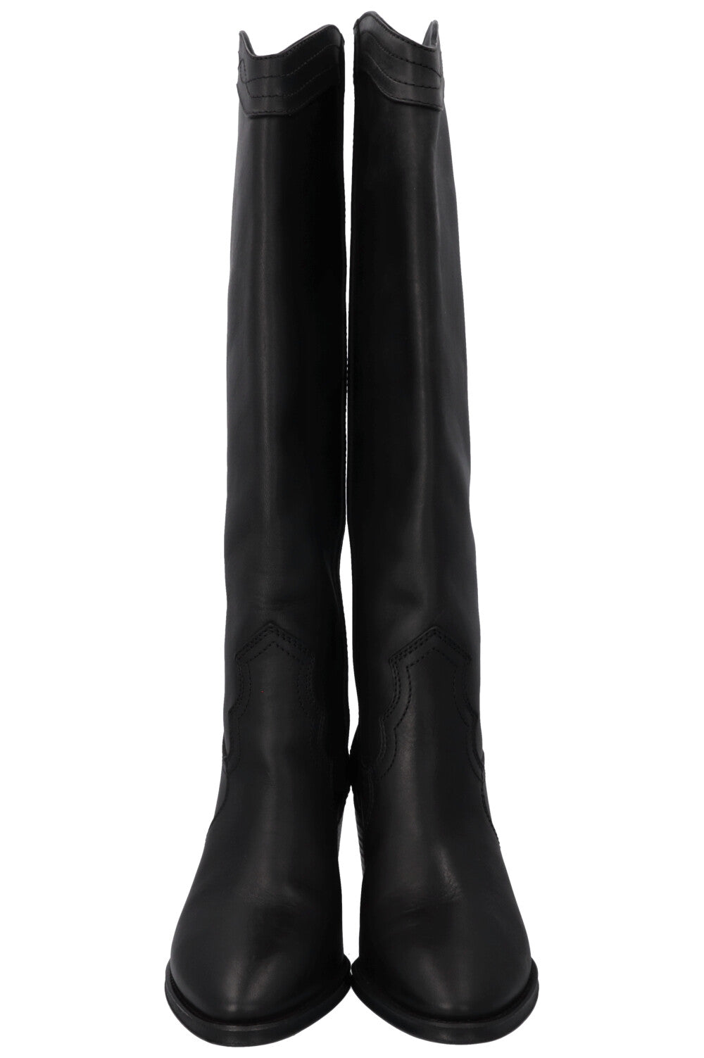 SAINT LAURENT Cowboy High Boots Black