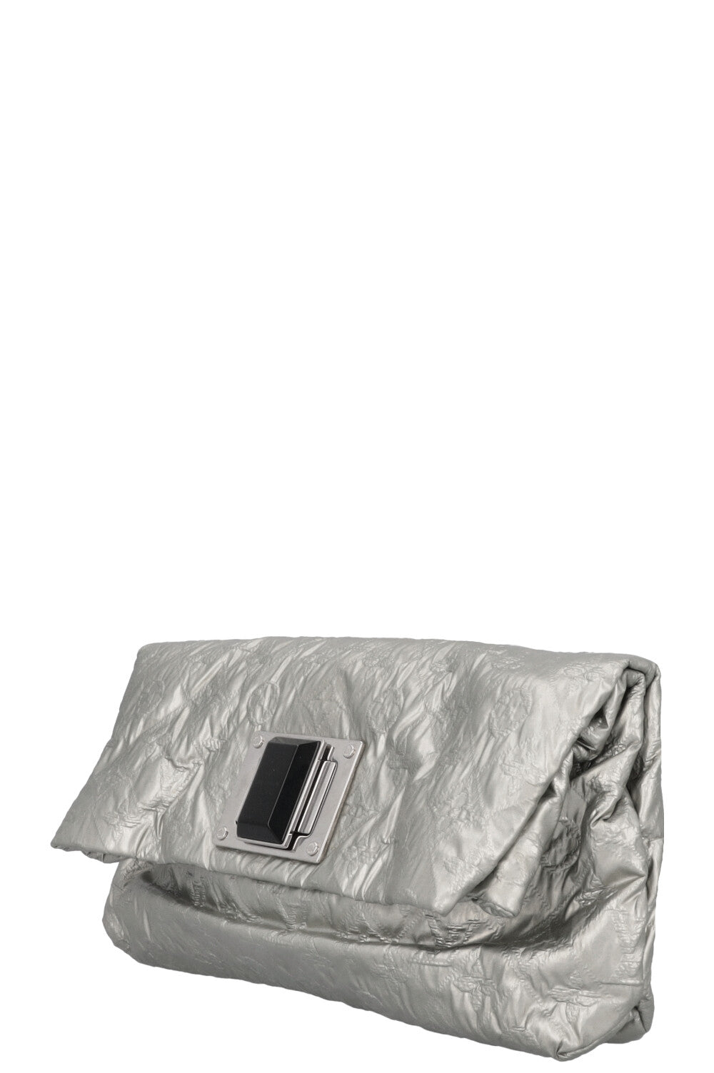 LOUIS VUITTON Altair Clutch Silver