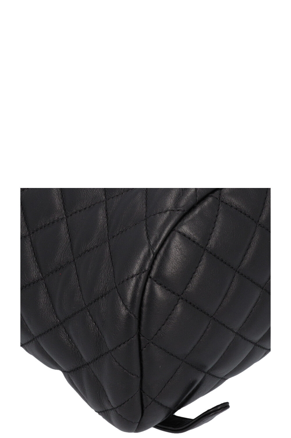 CHANEL Quilted Backpack Lambskin Black