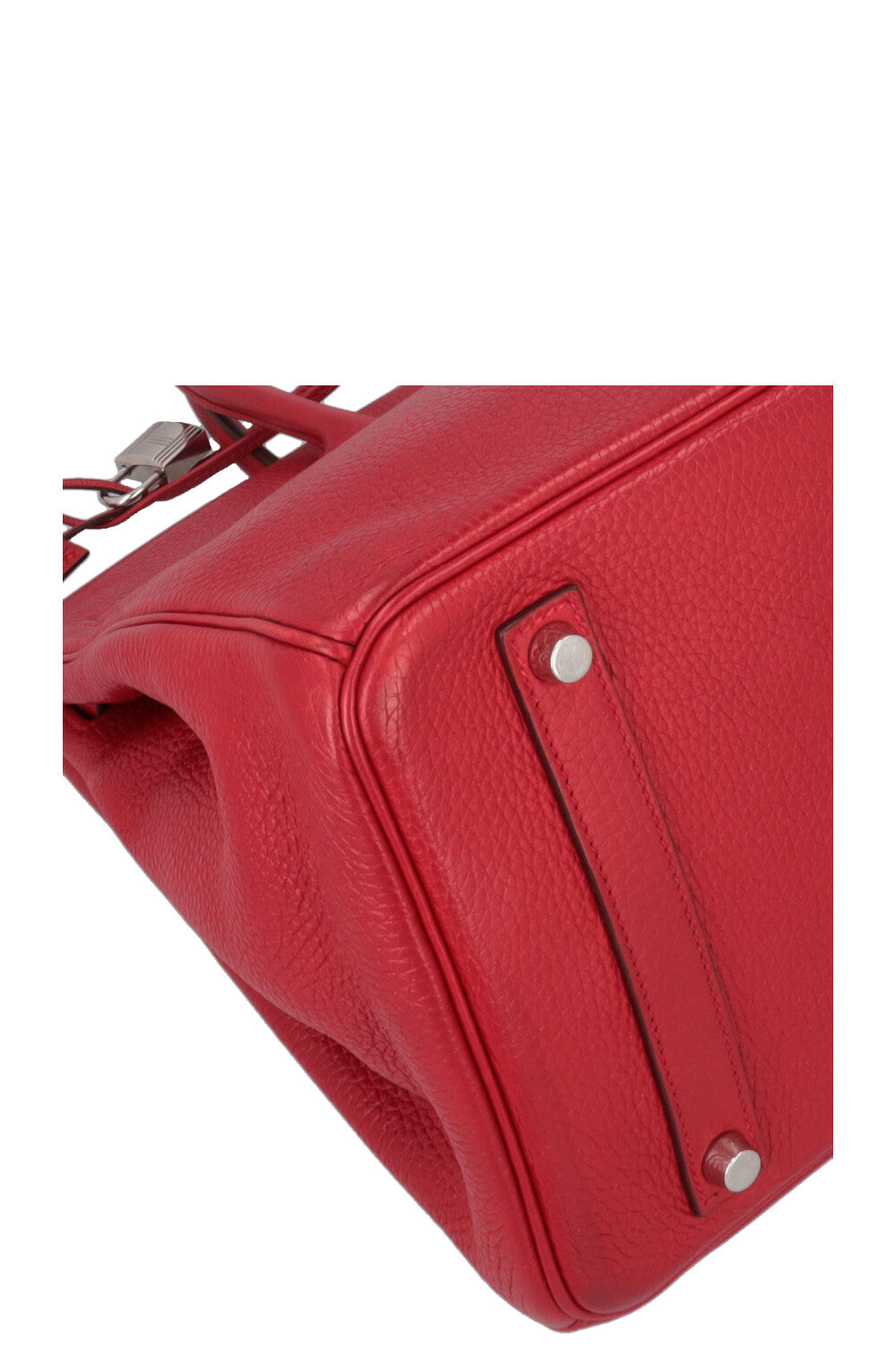 HERMÈS Birkin 35 Clemence Rouge Garance