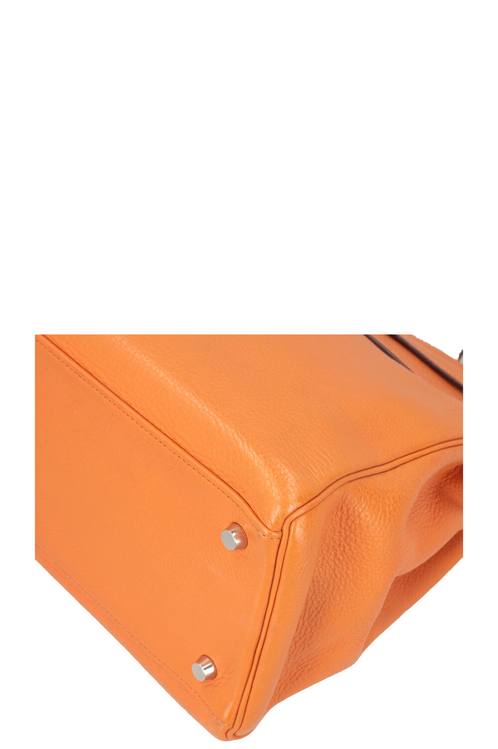 HERMÈS Kelly 35 Clemence Orange