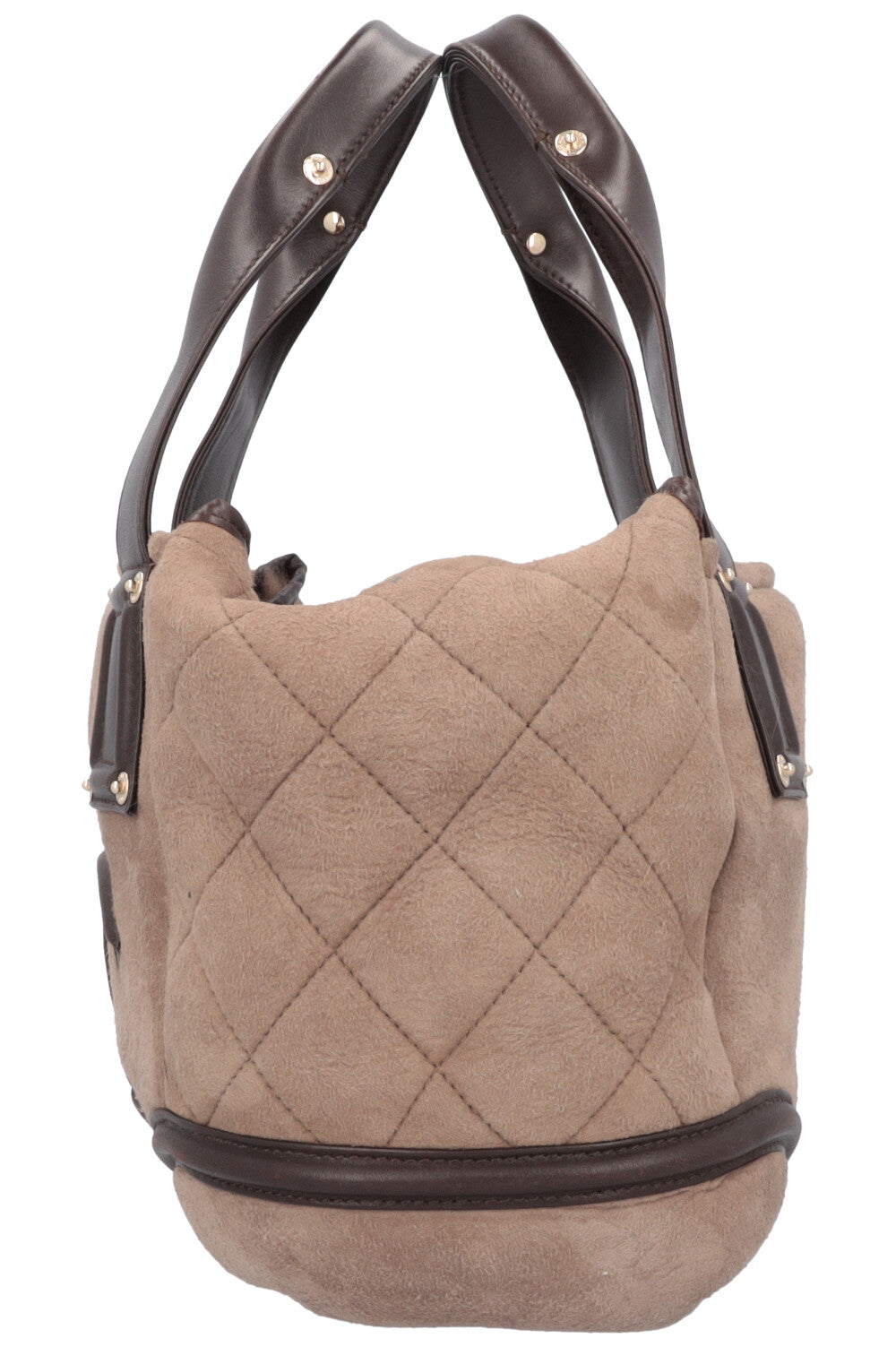 CHANEL Bag Shearling Taupe