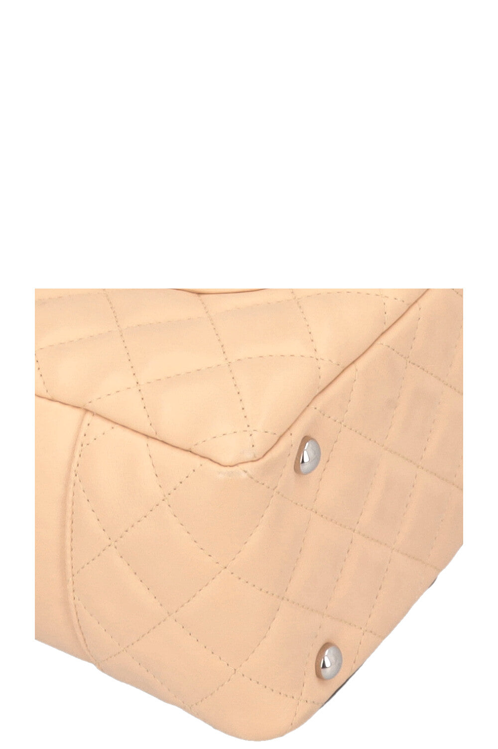 CHANEL Cambon Bowling Bag Beige