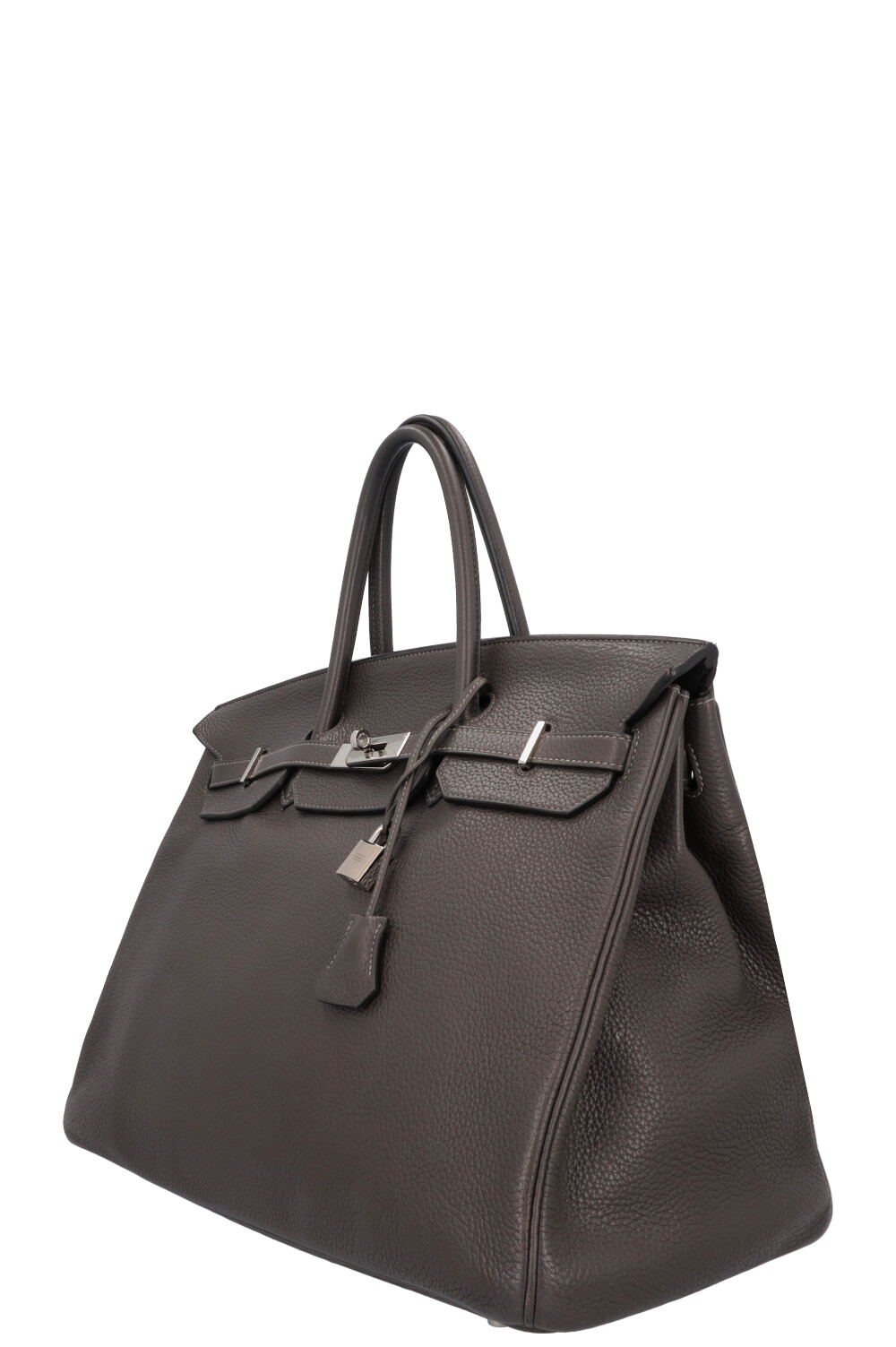 HERMÈS Birkin 40 Clemence Etain