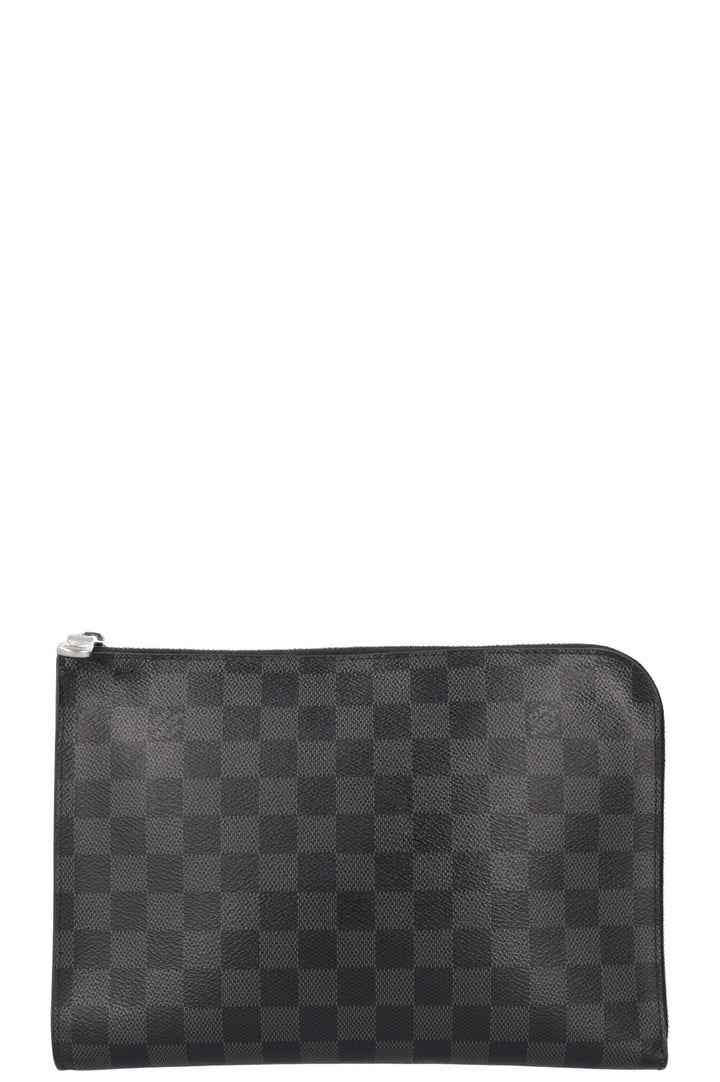 LOUIS VUTTTON Pochette Damier Graphite