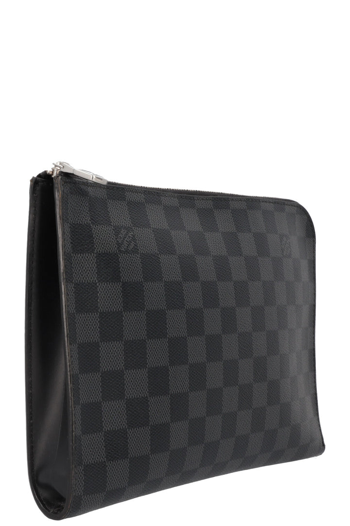 LOUIS VUITTON Pochette Damier Graphite