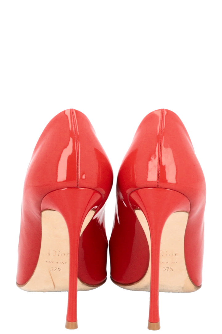 CHRISTIAN DIOR Heels Patent Red