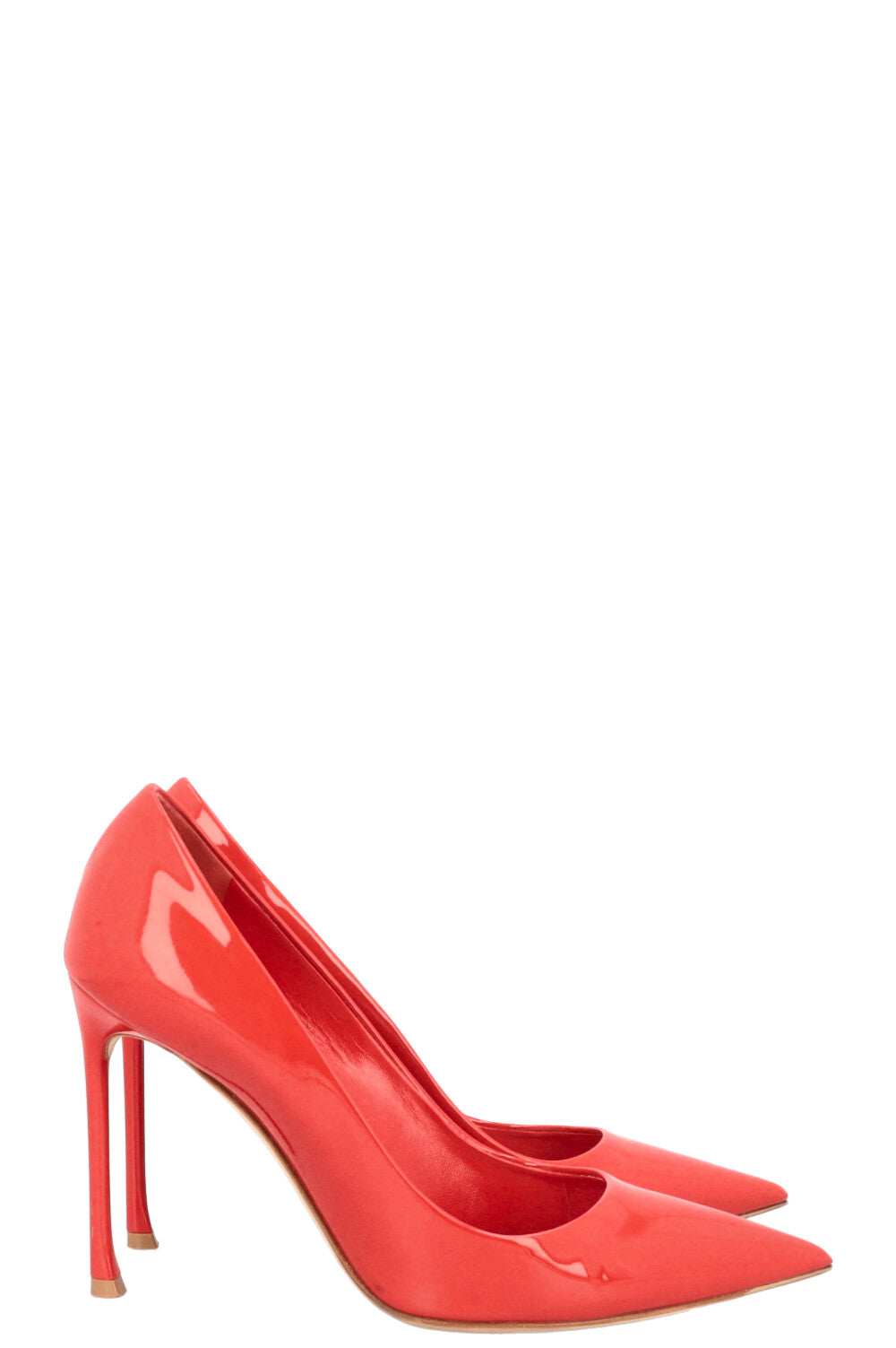 CHRISTIAN DIOR Heels Patent Red