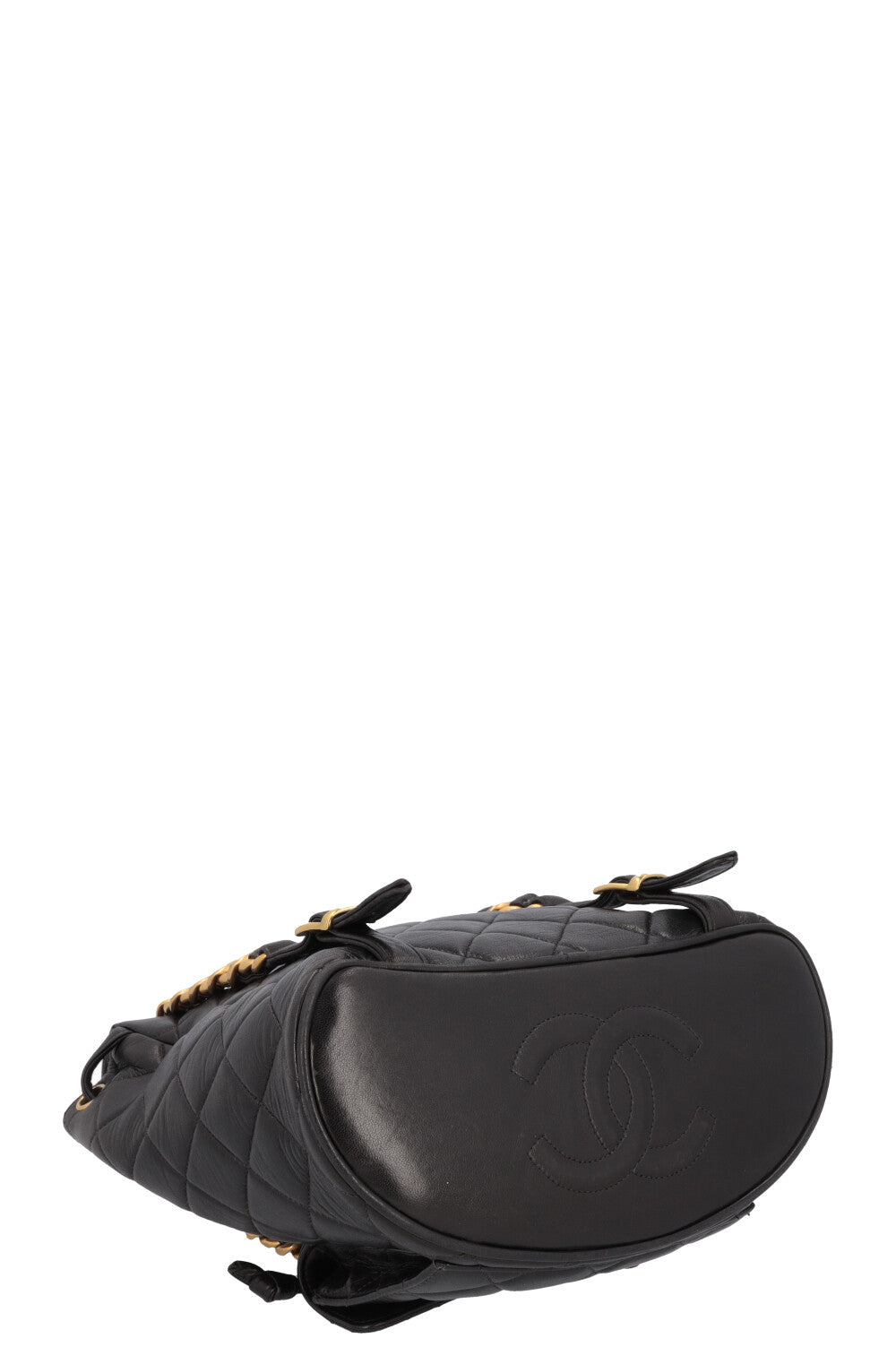 CHANEL Duma Backpack Black Quilted