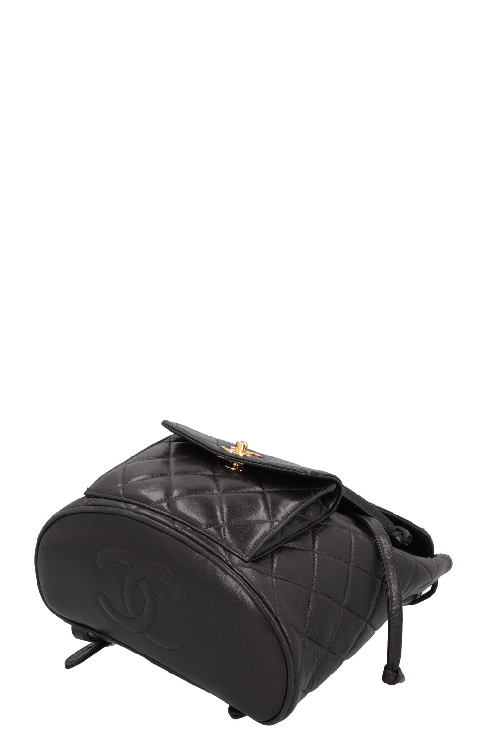 CHANEL Duma Backpack Black Quilted