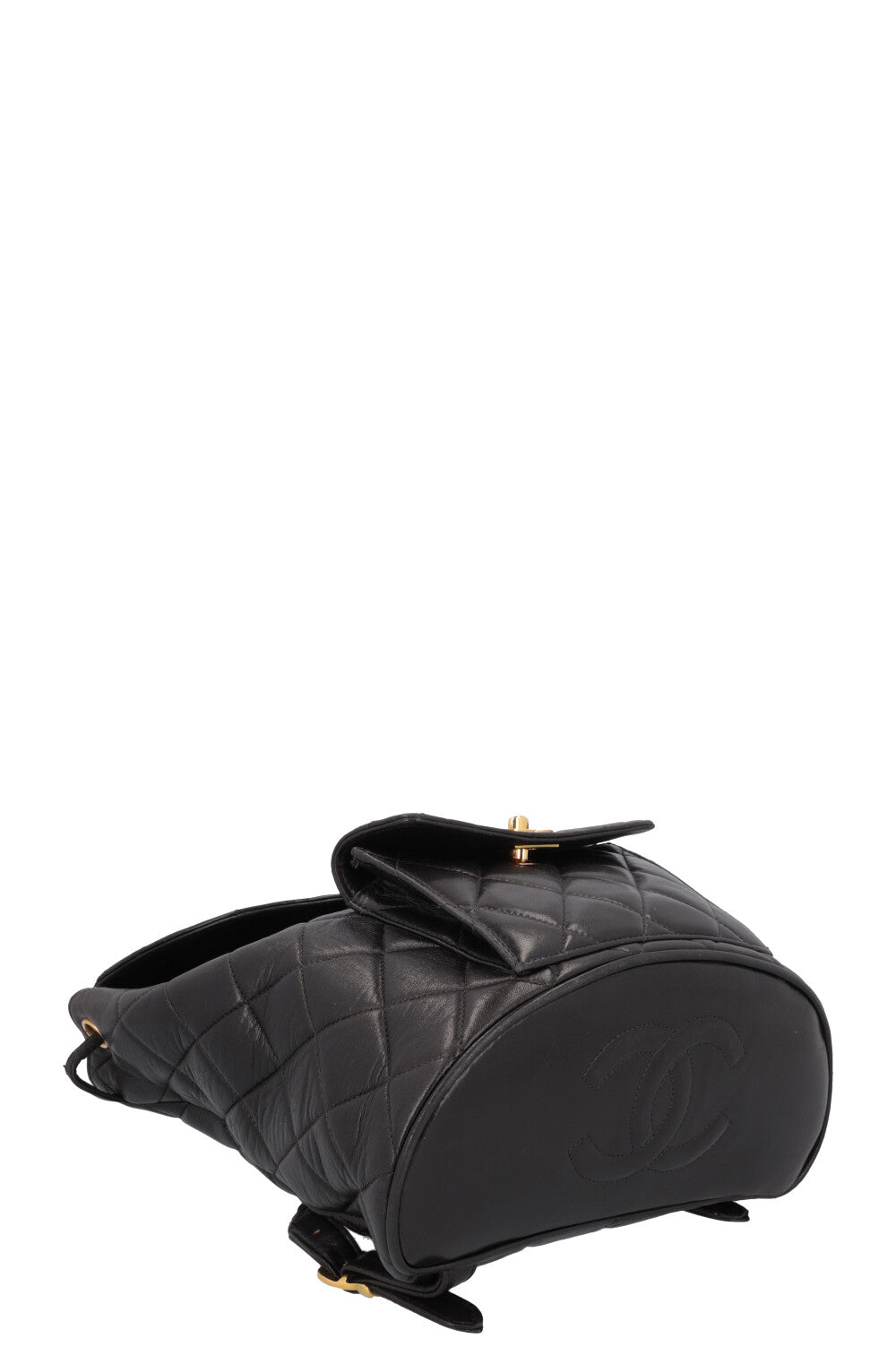 CHANEL Duma Backpack Black Quilted