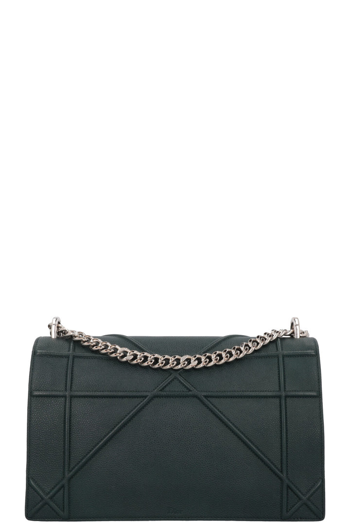 CHRISTIAN DIOR Diorama Large Crossbody Bag Green