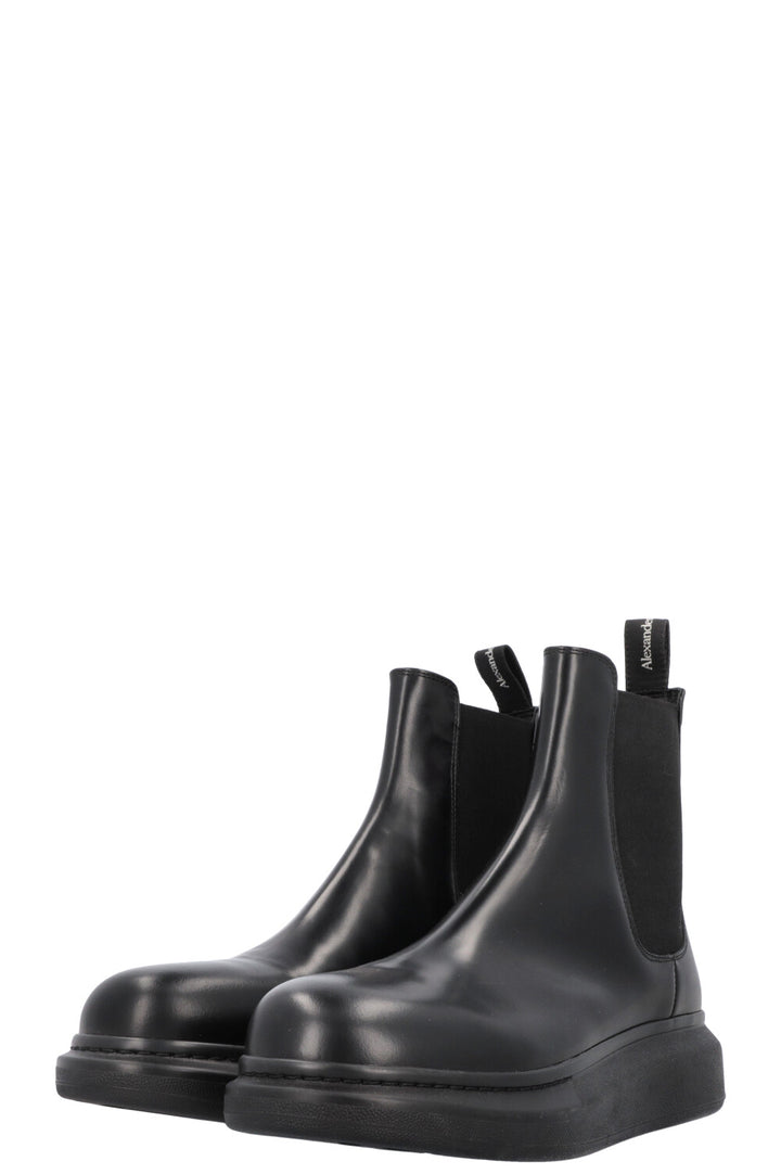 ALEXANDER MCQUEEN Boots Leather Black