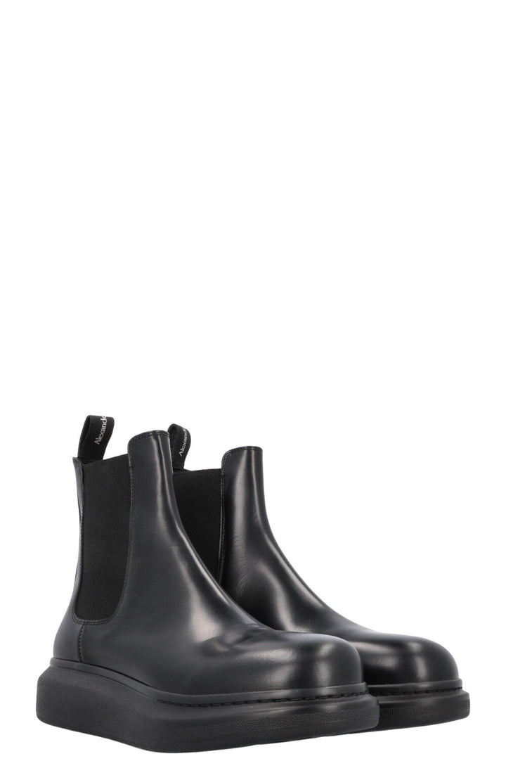 ALEXANDER MCQUEEN Boots Leather Black