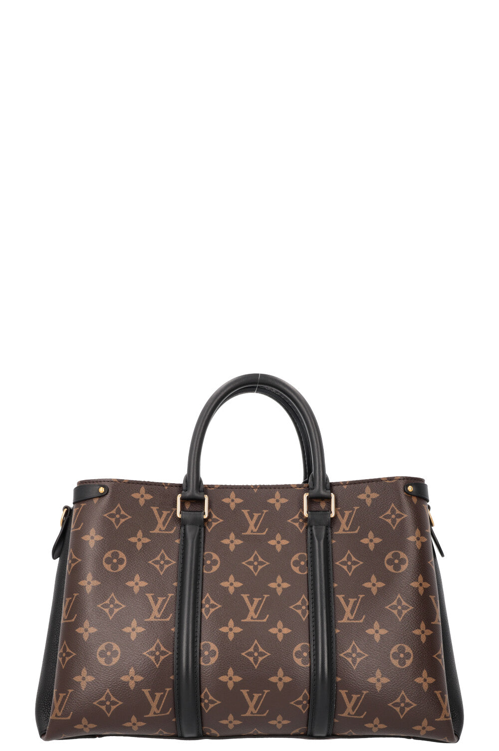 LOUIS VUITTON Soufflot MM Handbag MNG Canvas