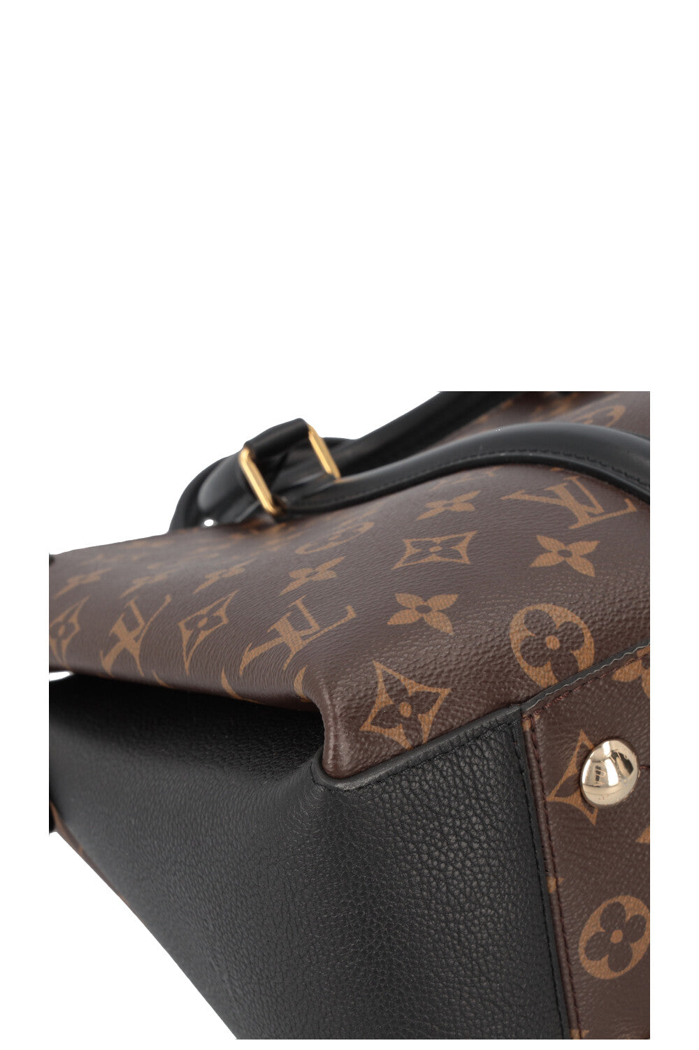 LOUIS VUITTON Soufflot MM Handbag MNG Canvas