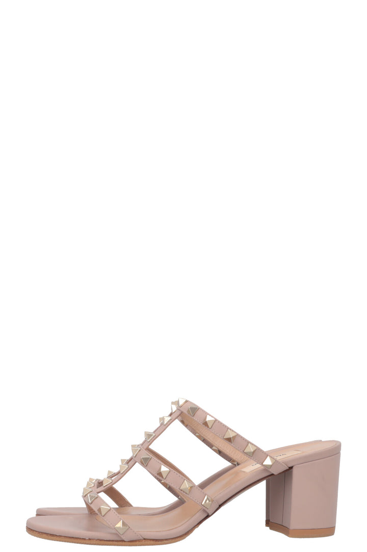 VALENTINO Rockstud Sandals Dusty Rose