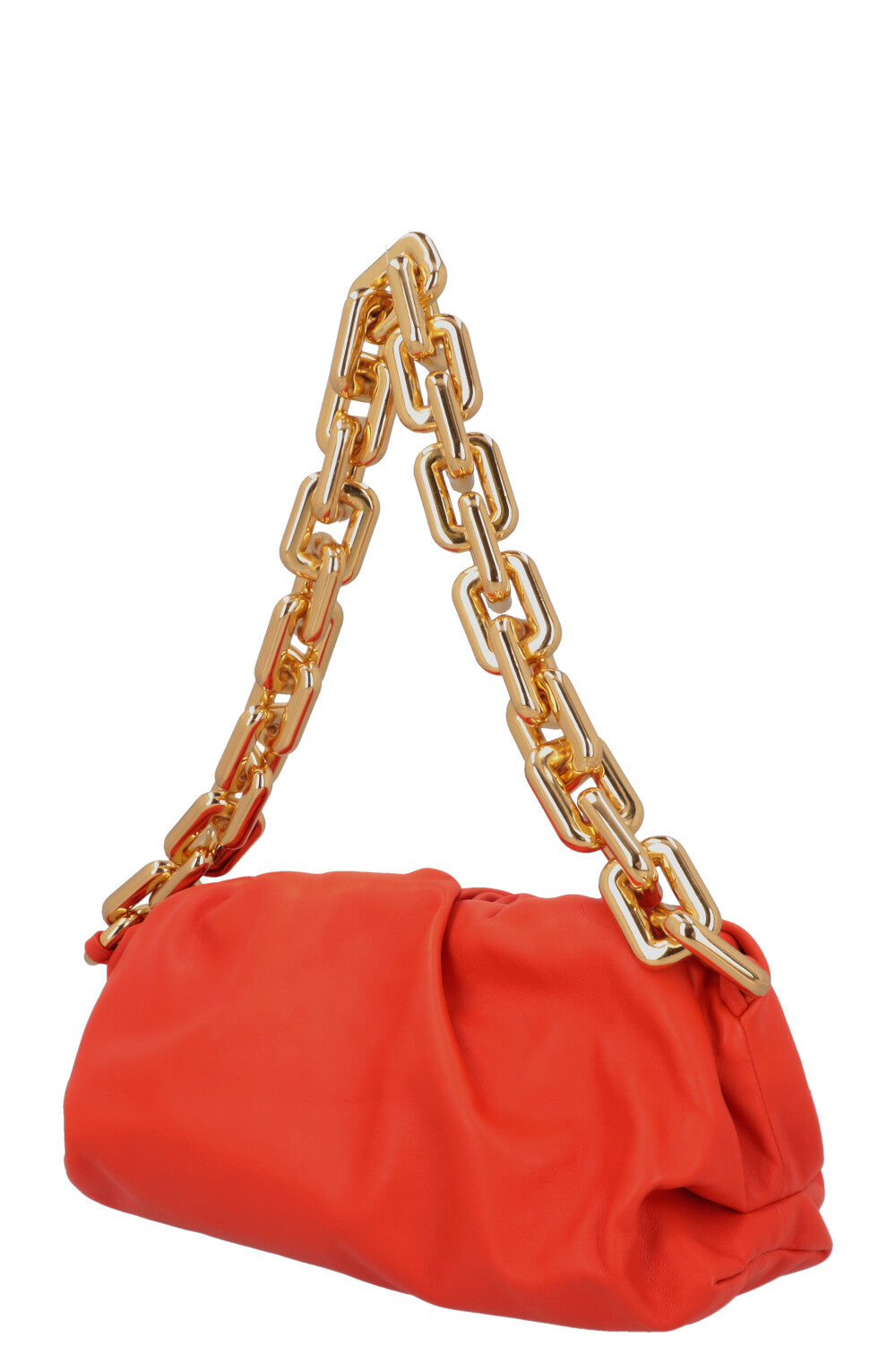 BOTTEGA VENETA Chain Pouch Red