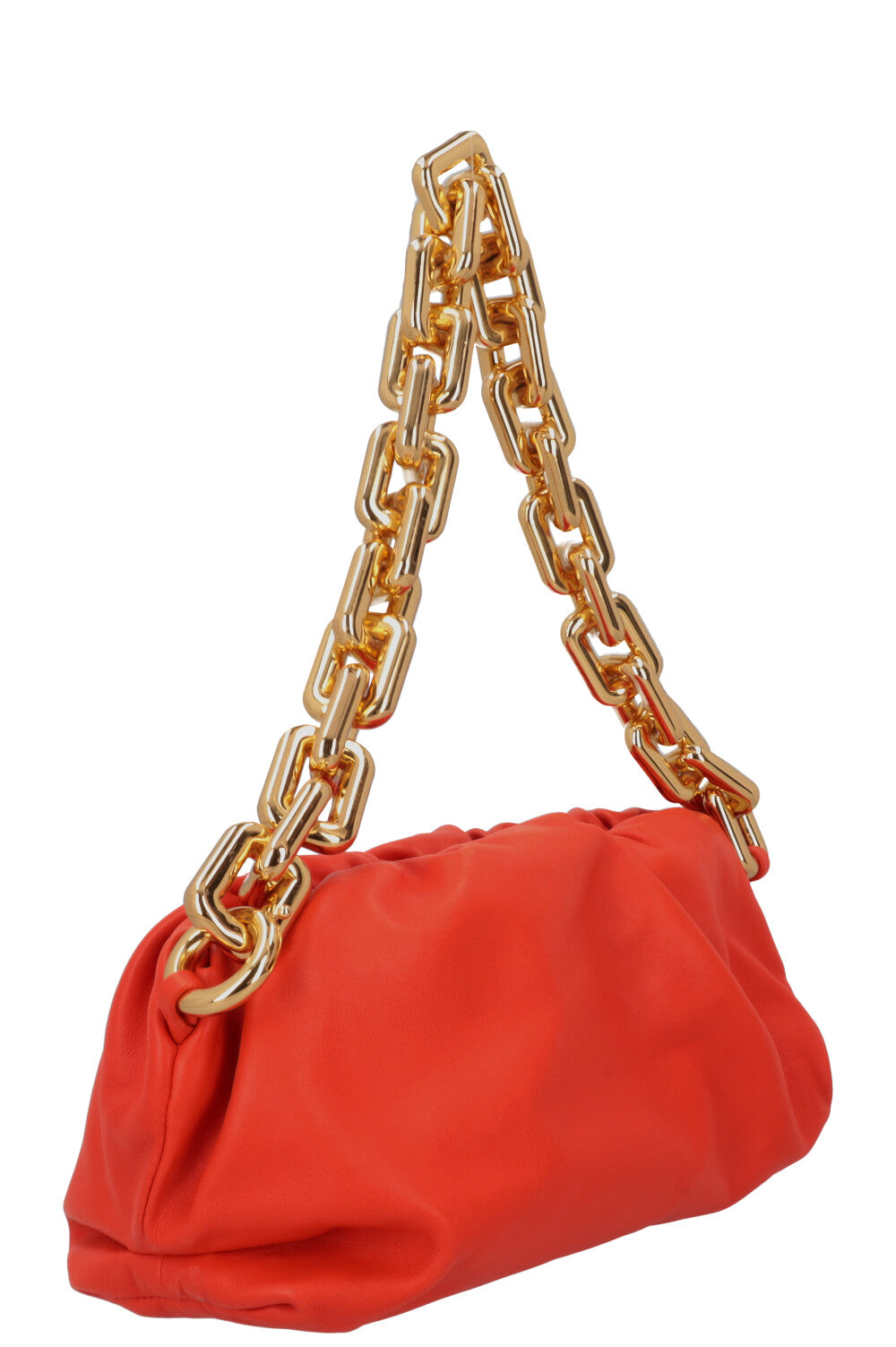 BOTTEGA VENETA Chain Pouch Red