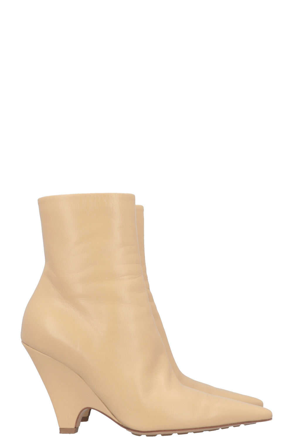 BOTTEGA VENETA Punta Boots Beige