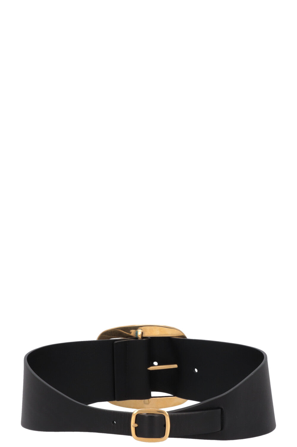 CELINE Big Buckle Belt Black