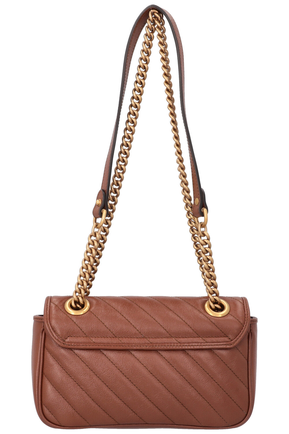 GUCCI Marmont Bag Leather Brown