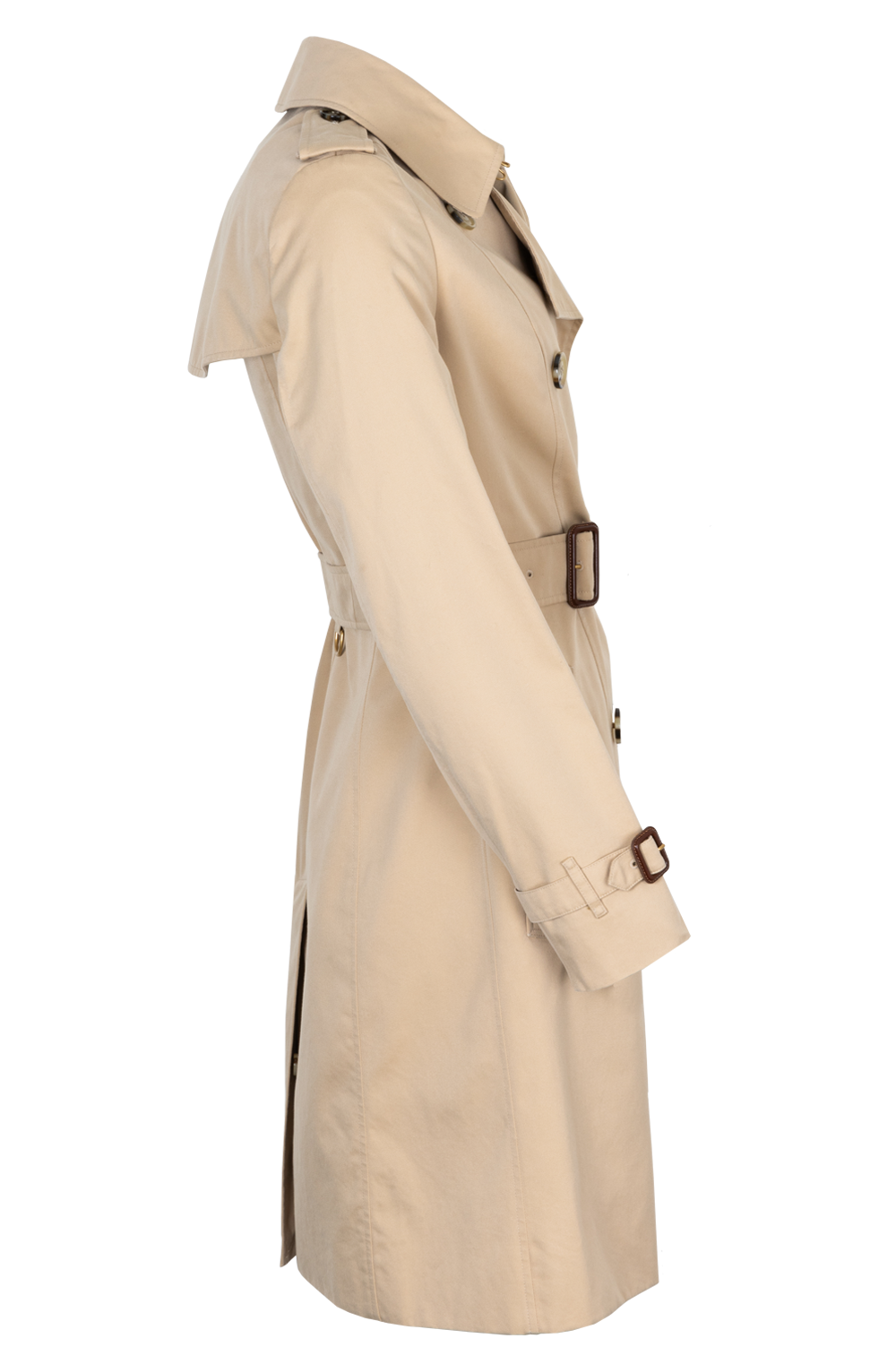 BURBERRY The Chelsea Short Trench Coat Beige