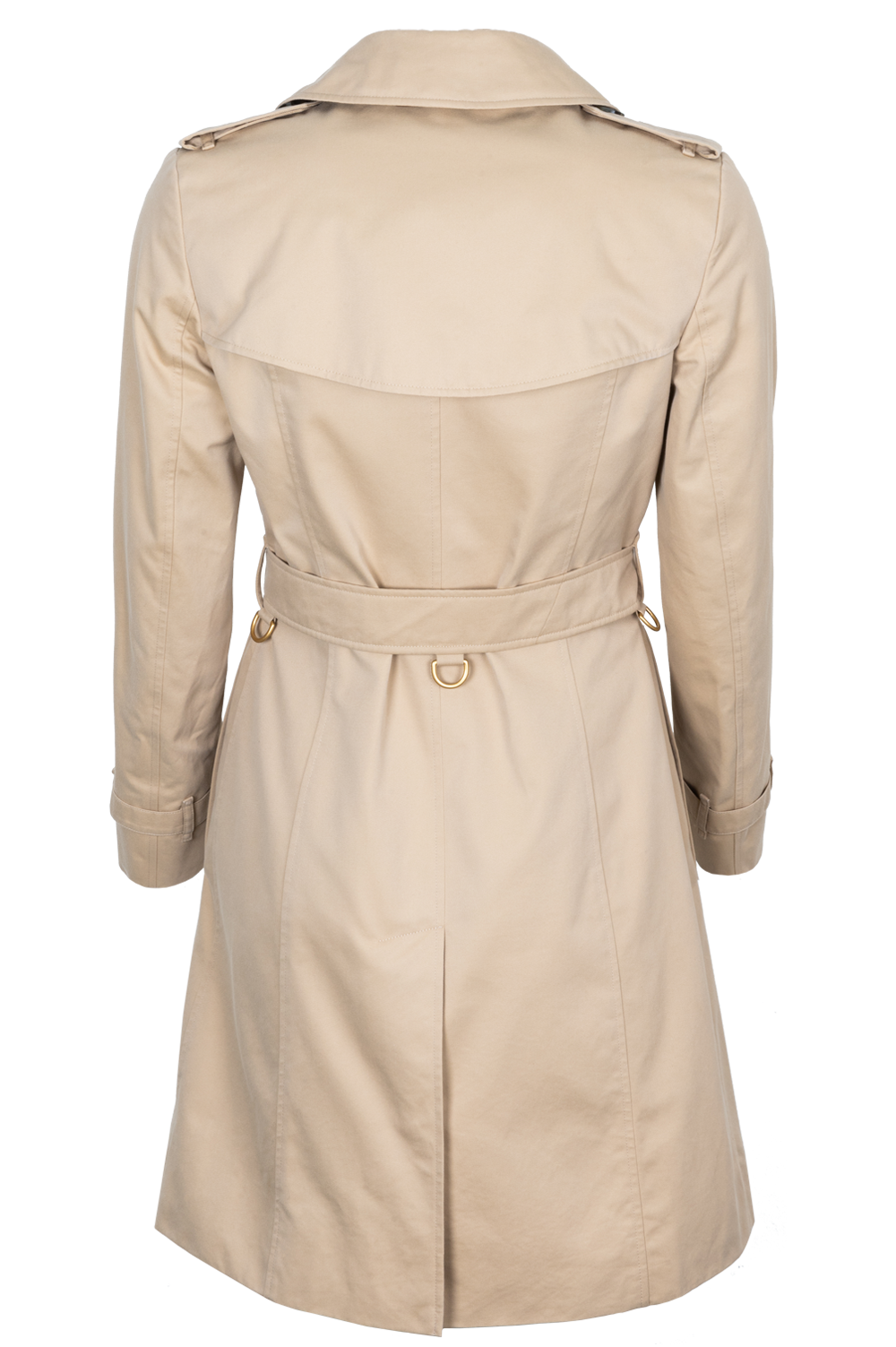 BURBERRY The Chelsea Short Trench Coat Beige