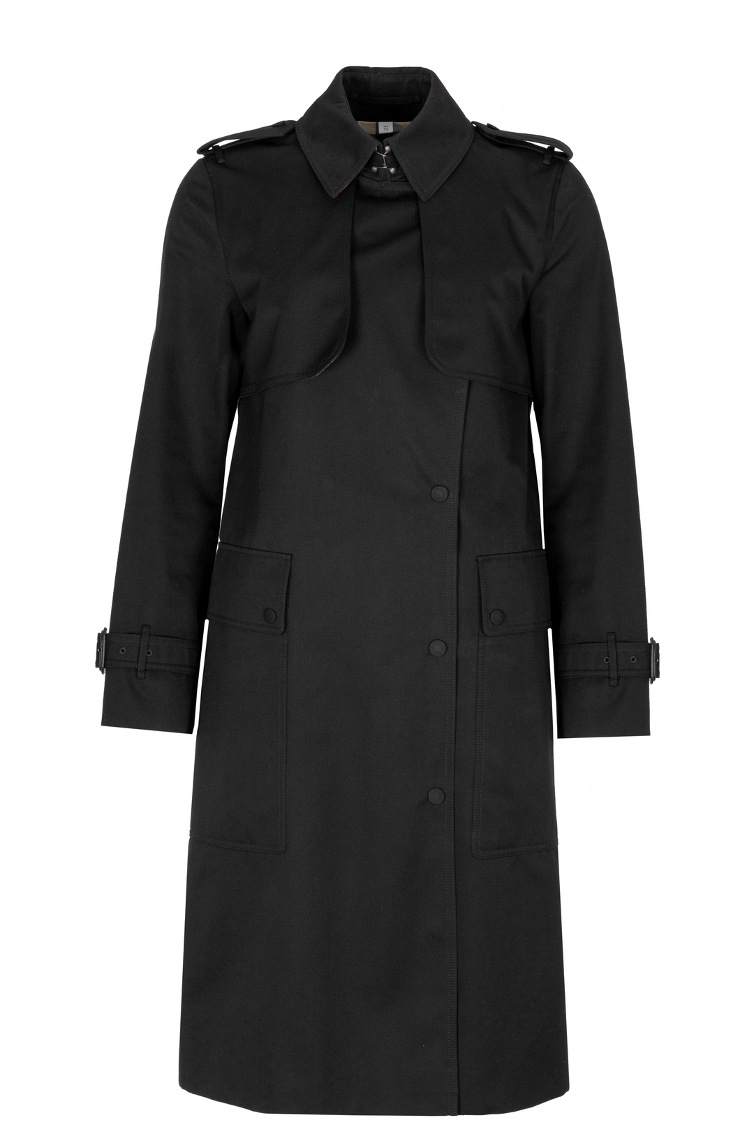 BURBERRY Trenchcoat Cotton Black