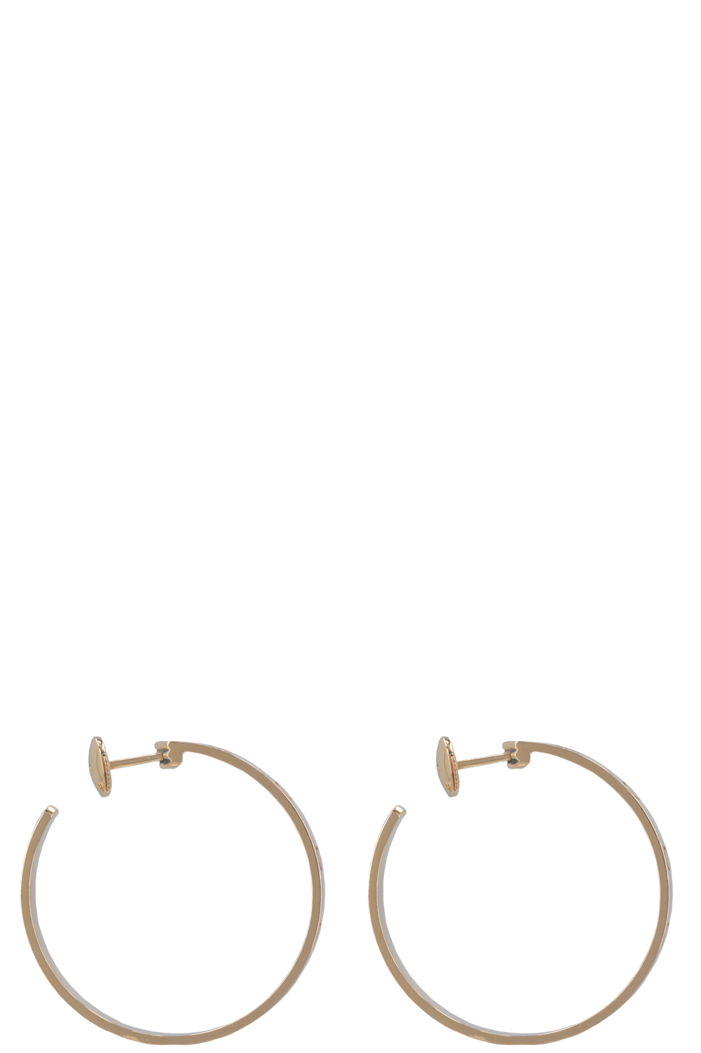 CARTIER Love Earring Hoops 18k Yellow Gold