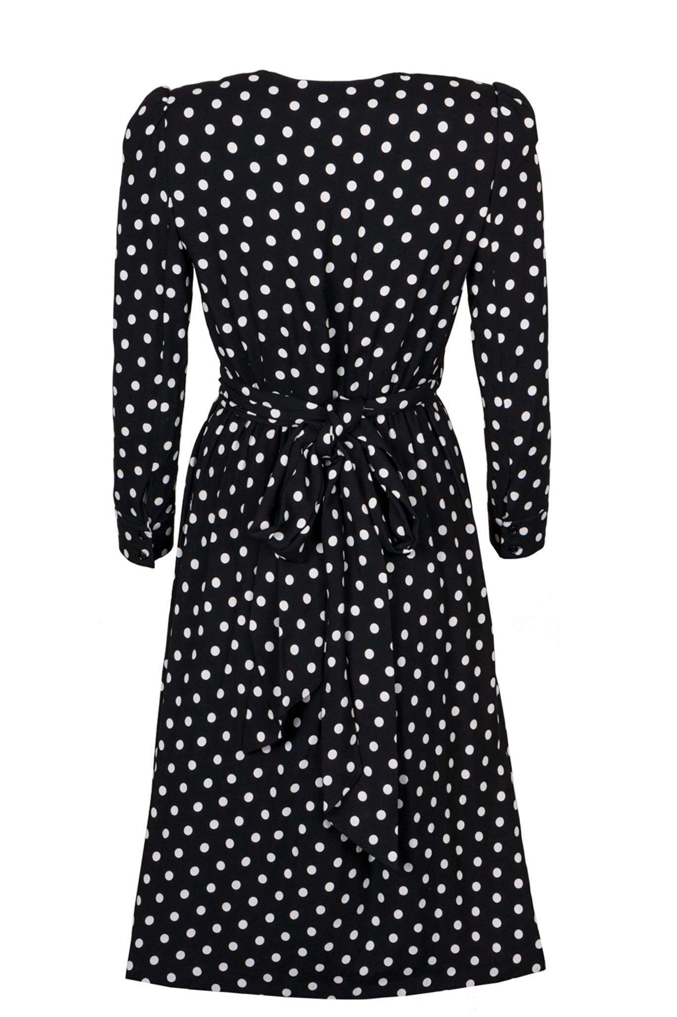 Celine polka dot dress hotsell