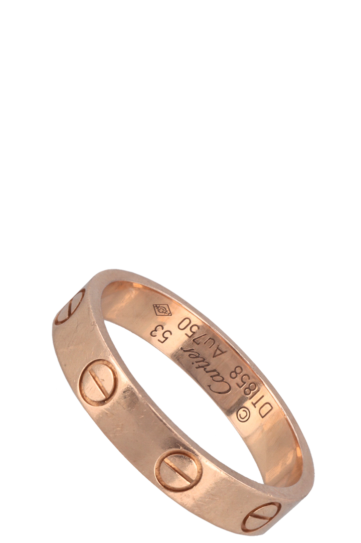 CARTIER Love Ring Rose Gold