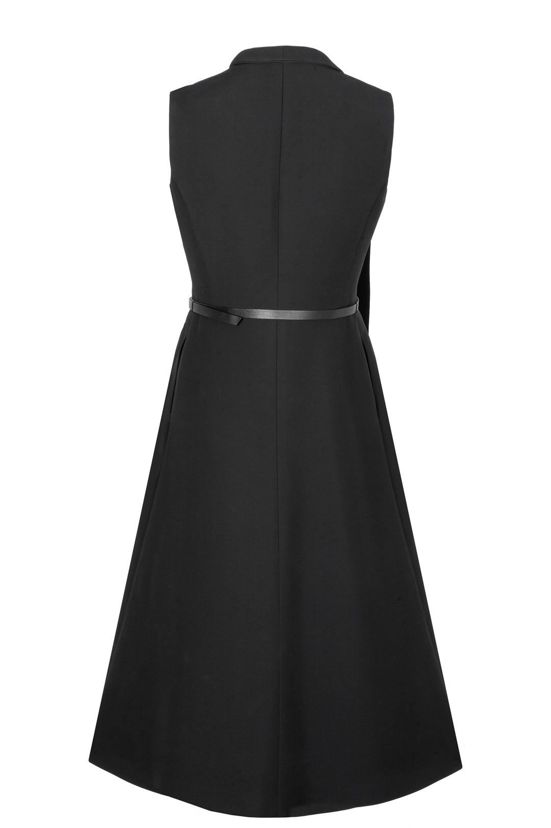 CHRISTIAN DIOR Belted Blazer Dress Black