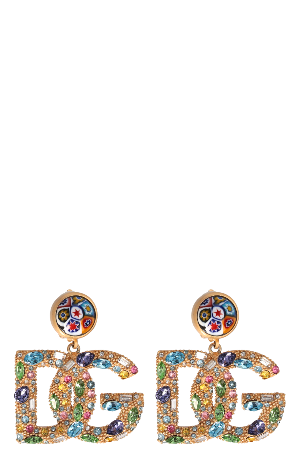 DOLCE & GABBANA DG Crystal Clips Multicolor