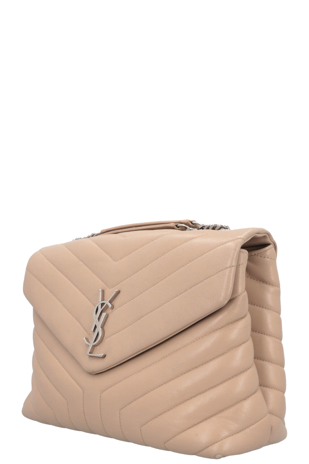 Yves saint laurent loulou medium beige sale